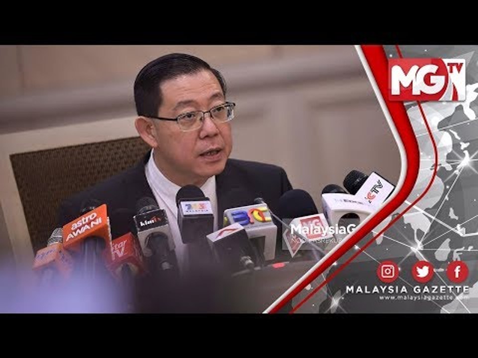TERKINI: Ada Akaun Negara Tidak Boleh Diakses - Lim Guan Eng