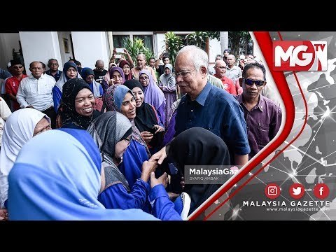 TERKINI : Selepas 10 hari BN tewas Najib kembali ke Pekan