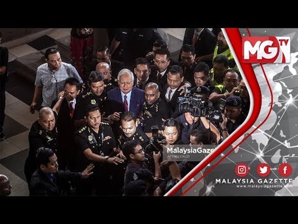 TERKINI : Najib Senyum, Tenang ke Kandang Tertuduh