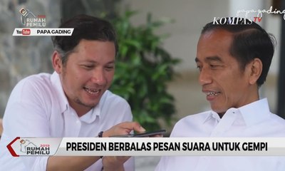 Ngopi Bareng Gading Marten, Jokowi Titip Pesan Ini untuk Gempi