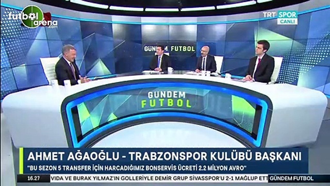 Ahmet Ağaoğlu: "Bu sezon transfer için harcadığımız ücret 2,2 milyon euro"