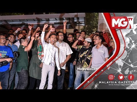 TERKINI : Laungan Bebas Najib di Perkarangan SPRM