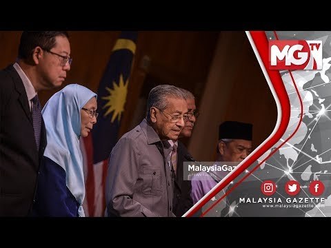 TERKINI : Zahid Hamidi Berminat Sokong Kerajaan Baru - Tun Mahathir