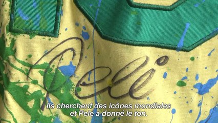 Le maillot de Pelé et les crampons de Messi aux enchères