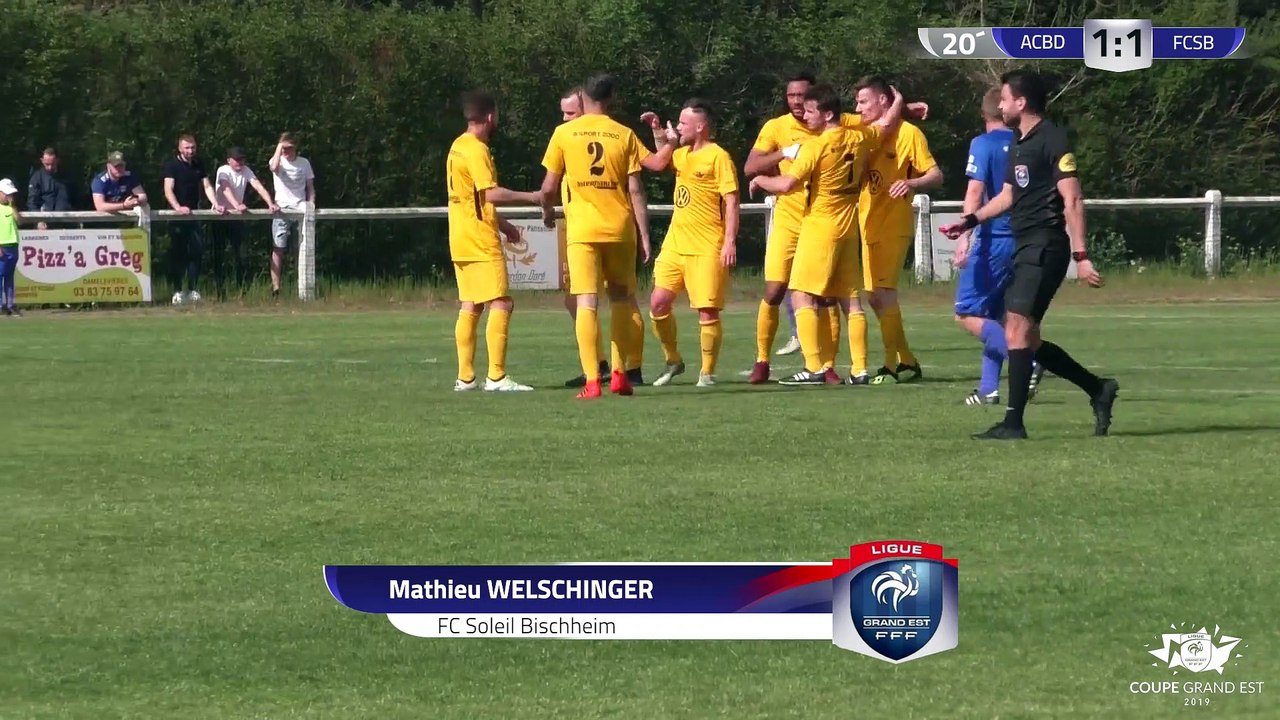 1/4 finale Coupe Grand Est : AC Blainville Damelevières – FC Soleil Bischheim (1-6)