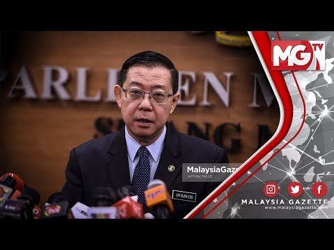 TERKINI : Bukan Semua Barang Kena Cukai SST - Guan Eng