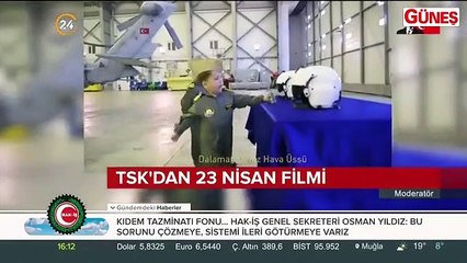 TSK'dan 23 Nisan filmi
