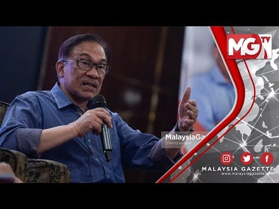 TERKINI : "Saya Sokong Tun Mahathir 100%!" - Anwar Ibrahim
