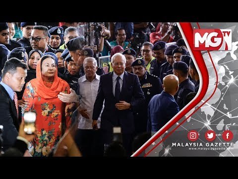 TERKINI : Najib dan Rosmah dihadap ke Mahkamah pada hari sama