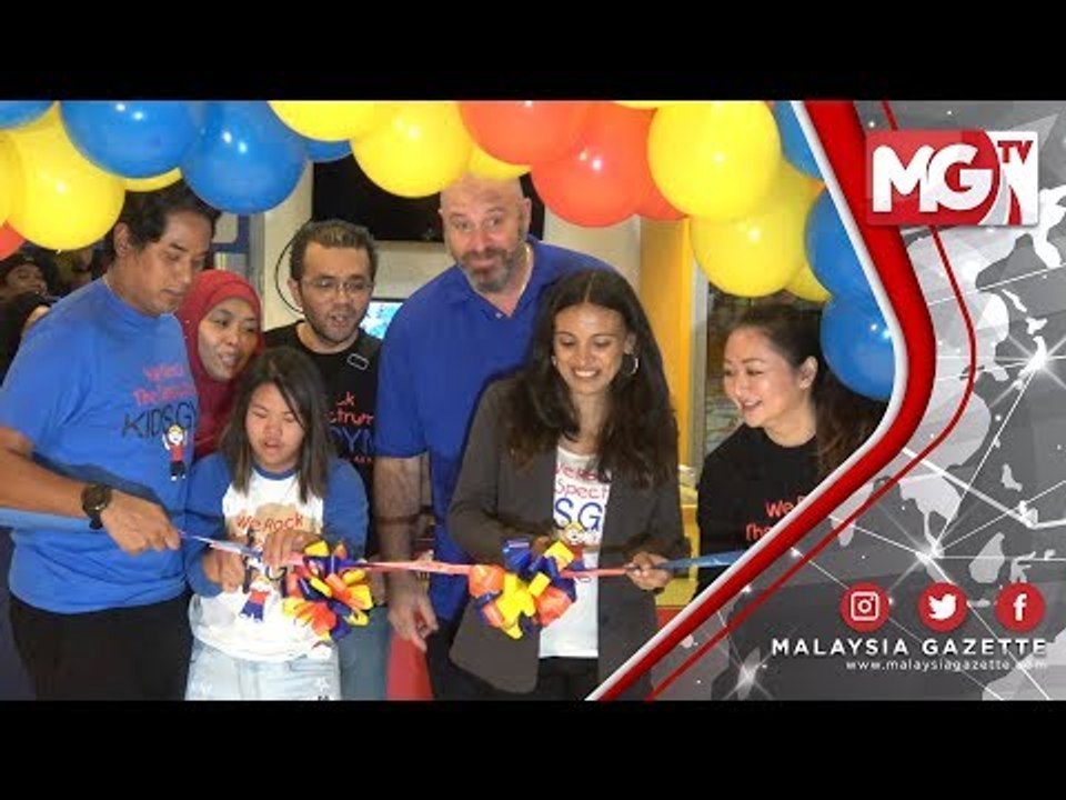 TERKINI : Khairy Jamaluddin Rasmi Gym untuk Kanak-kanak Autism