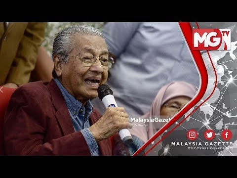 TERKINI : Tun M Kata PGB ditangguh Sebab Kerajaan Dengar Rungutan Rakyat