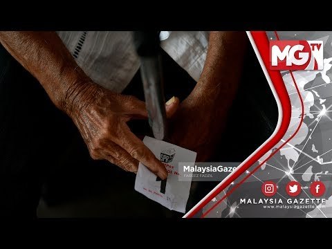 TERKINI : Warga Emas Keluar Mengundi Seawal Pagi di PRK Port Dickson