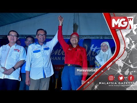 TERKINI : Harap Anwar Menang di Port Dickson - Tun Mahathir