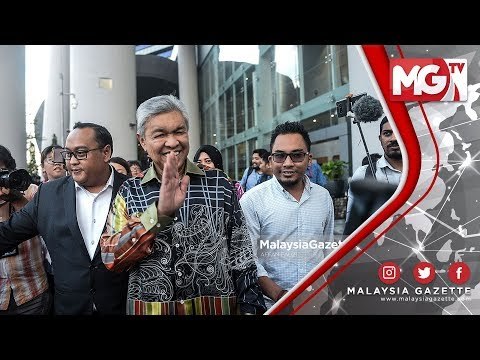 TERKINI : Saya Rasa Lega dan Terima Kasih - Zahid Hamidi