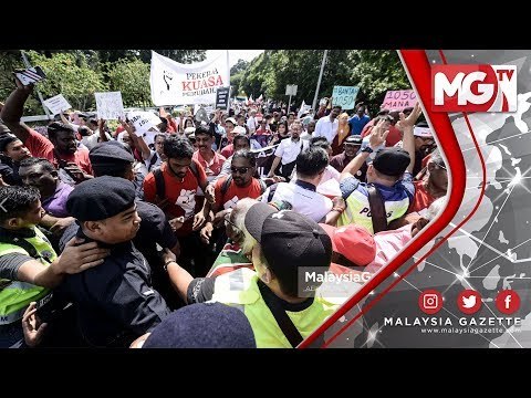 TERKINI : Protes Gaji Minimum Pekerja