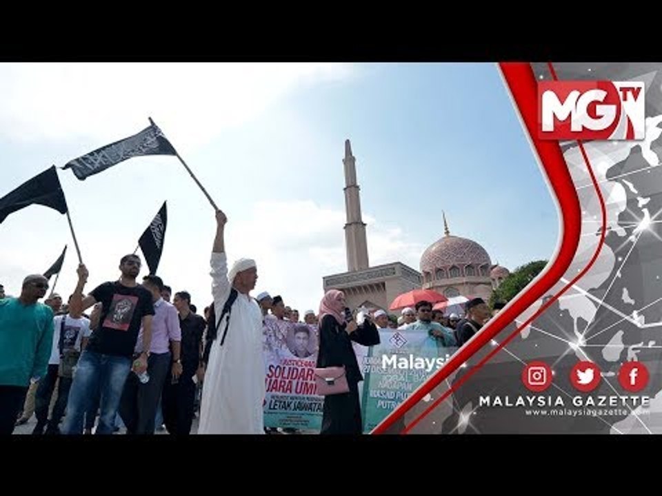 TERKINI : Himpunan Justice4Adib Desak Lucut Jawatan Waytha Moorthy