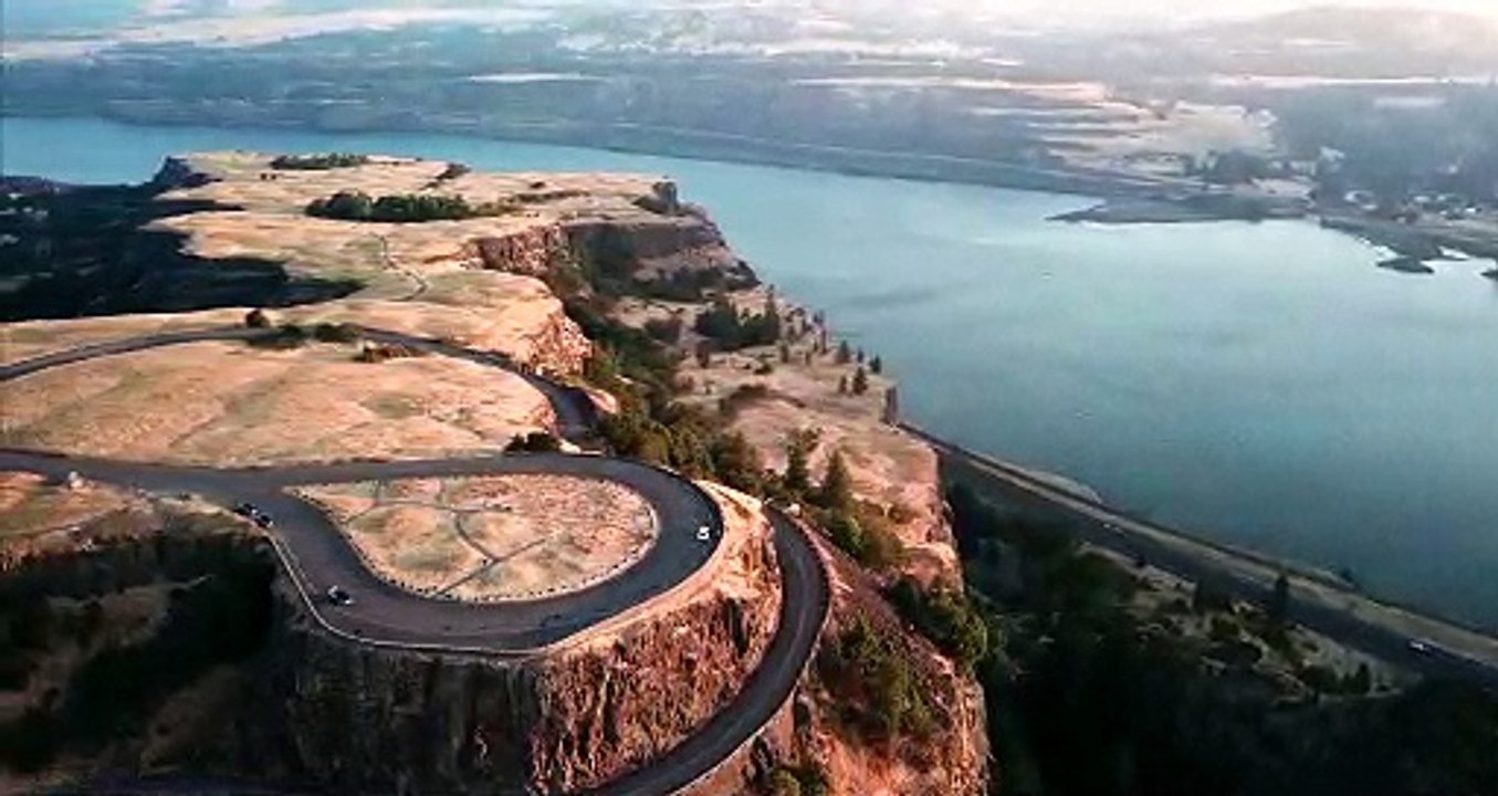 Beautiful drone shot