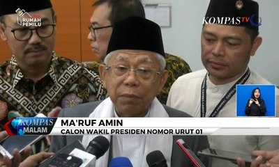 Sebanyak 119 KPPS Meninggal, Ma'ruf: Beri Penghargaan