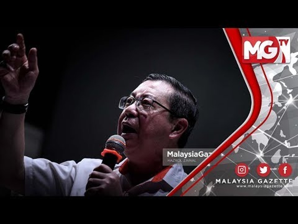 TERKINI: “Ini sebabnya kita menghadapi masalah kewangan”   Lim Guan Eng