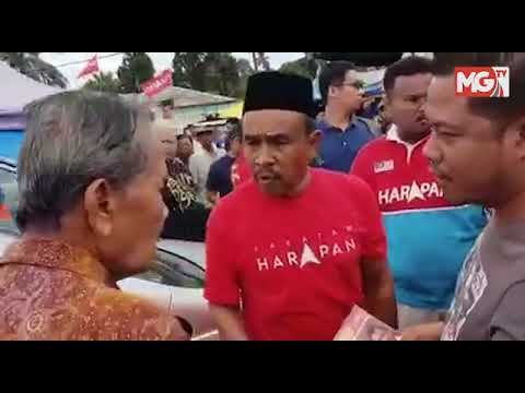 TERKINI: KECOH! Penyokong PH membuat Provokasi di Pekan Rabu