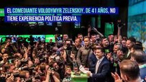 El nuevo presidente de Ucrania es un actor que interpretó a un presidente en televisión
