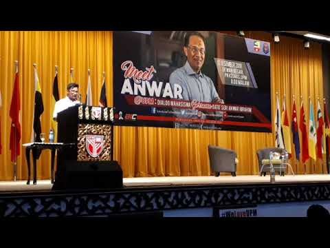 FBLive : Sesi Dialog Mahasiswa dgn DS Anwar Ibrahim dalam program Meet Anwar@UPM