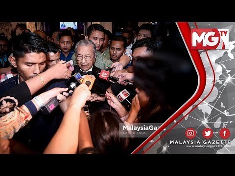 TERKINI : Saya Amat Berpuas Hati Dengan Pencapaian Maszlee, Waytha - Tun Mahathir