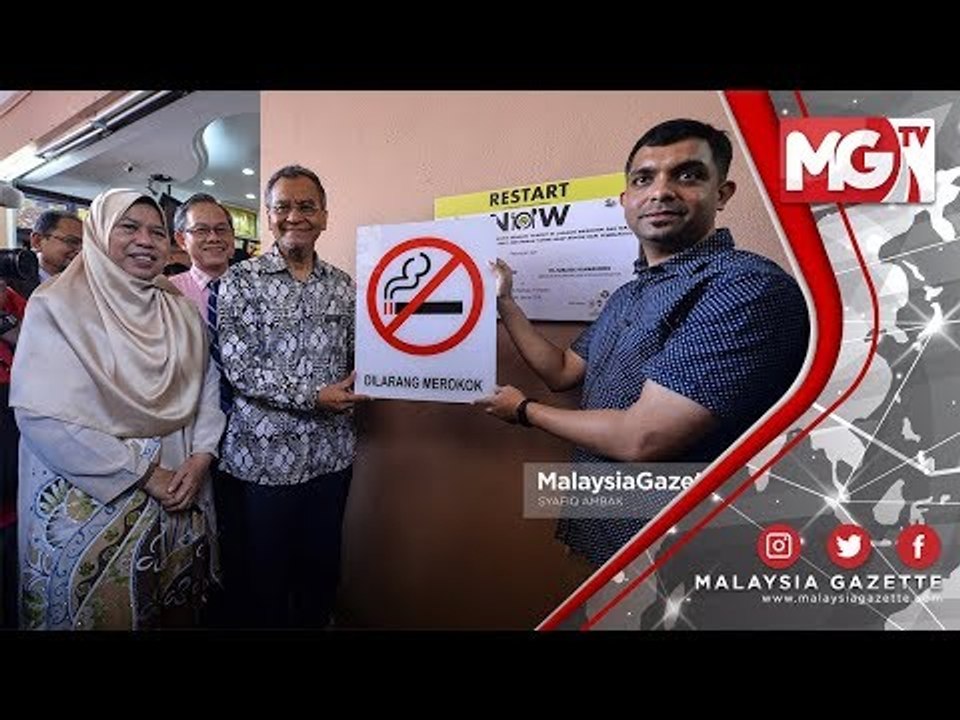 TERKINI : Kawasan Larangan Merokok! "Kami Bukan Angan-angan Tahi Ayam!" - Dr. Dzulkefly Ahmad