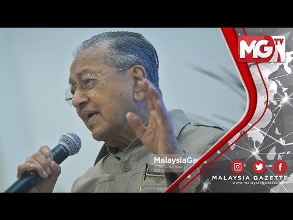 TERKINI : Isu Zahid Mat Arip "Tuduhan Bukan Bermakna Salah!" - Tun Mahathir