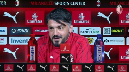 Gattuso: "Il gruppo è vivo e mi fa ben sperare"