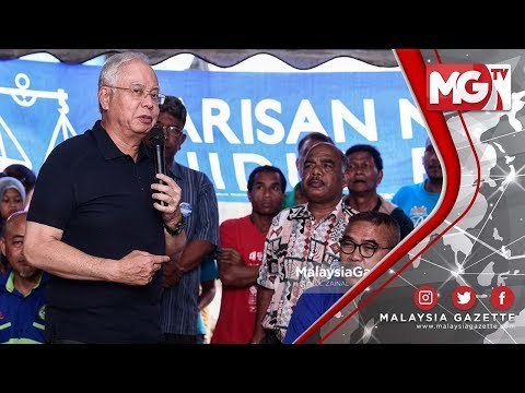 TERKINI : BANYAK TAK BETUL!!! Najib Razak