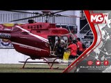 TERKINI : Peti Undi PDM Lemoi, Pertama Dalam Sejarah Menaiki Helikopter