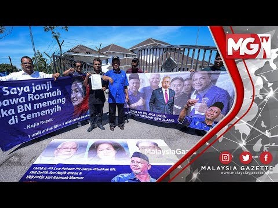 TERKINI : Calon-Calon dan Jentera Kempen Secara 'GENTELMEN' - Calon BN, Zakaria Hanafi