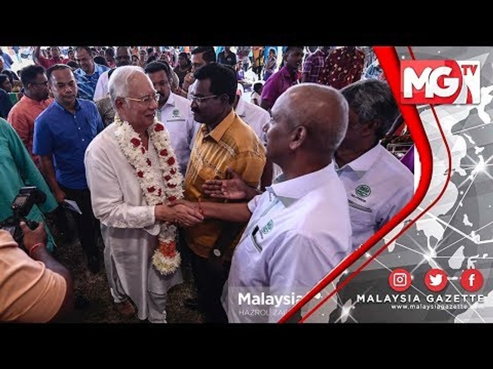 TERKINI : PENGUNDI INDIA! Jangan Kena Tipu Lagi di PRK DUN Semenyih - Najib Razak