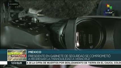 México: AMLO se compromete a regresar la tranquilidad a Veracruz