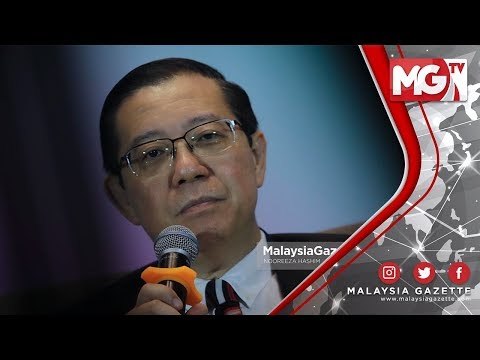 TERKINI : Guan Eng Harap China Turunkan Kos ECRL