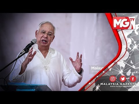 TERKINI : SAYA TAK FITNAH! TAK MENGUTUK! Perli-perli Tu Ada La Skit - Najib Razak