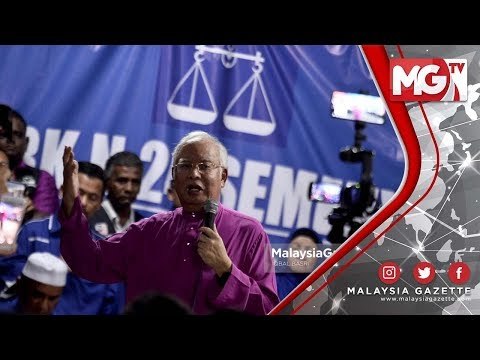 TERKINI : NAJIB RAZAK! Semakin Bersemangat Kempen PRK Semenyih #MalauApaBossKu