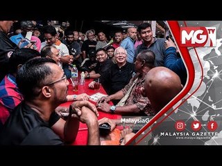 TERKINI : NAJIB BAGI 'PICKUP LINE' di SEMENYIH