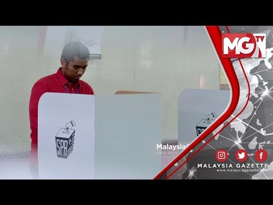 TERKINI : Calon PH, Aiman Selesai Mengundi Seawal Pagi #PRK Semenyih