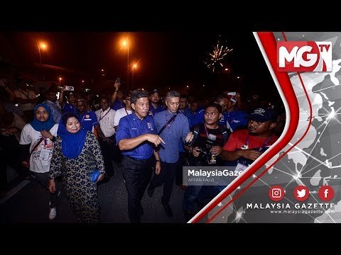 TERKINI : Kemenangan Tok Mad Disambut Dengan Bunga Api