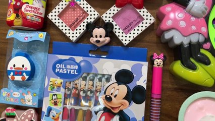 Special Series Mickey Mouse and Minnie Slime || Mixing Random Things Into Slime ||