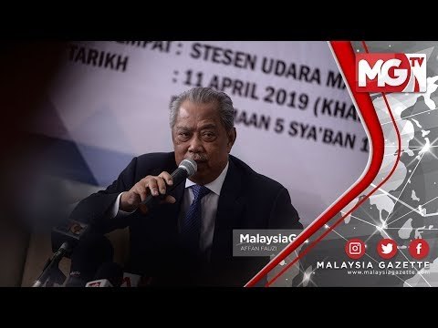 TERKINI : SAYA DAH TUA! Dah Pernah Jadi MB Johor - Muhyiddin Yassin
