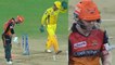 IPL2019 CSK vs SRH: David Warner stumped by MS Dhoni, Warner Doesn't bother for reply|वनइंडिया हिंदी