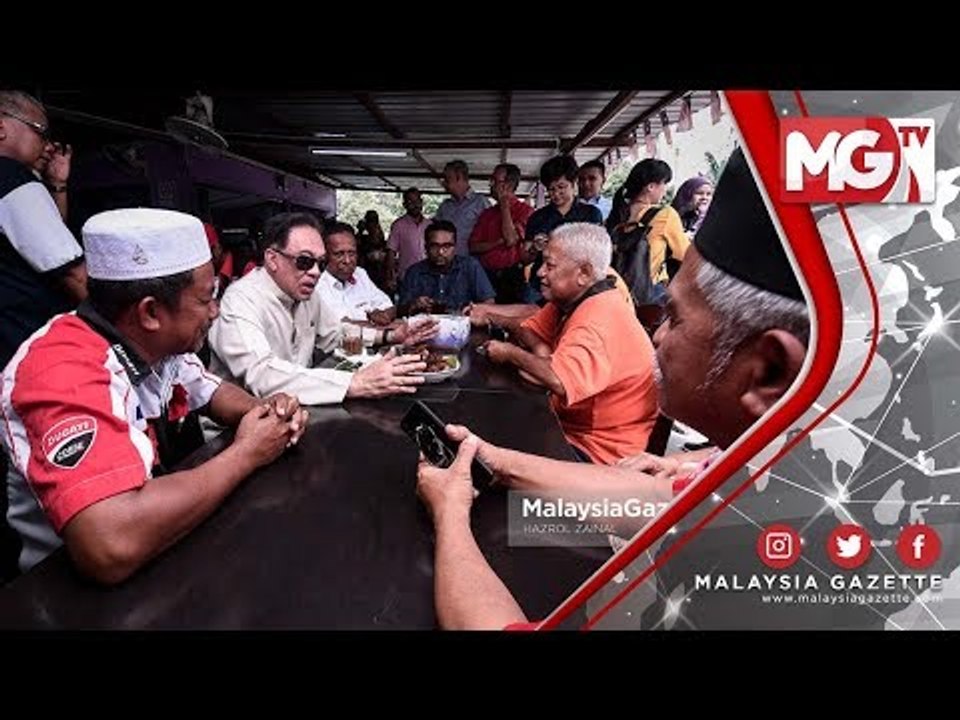 TERKINI : Rafizi Tegur Sikit Dah Panik - Anwar Ibrahim