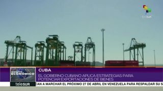 Cuba aplica estrategias para potenciar exportaciones de bienes