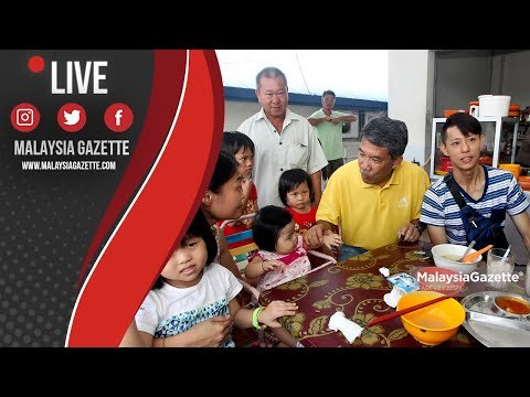 MGTV LIVE : Tok Mat berjumpa dengan penduduk di Pasar Rantau selepas menang PRK Rantau.