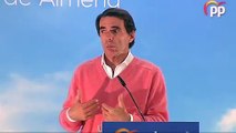Aznar: “Si tengo delante alguno de los candidatos de ayer, me duran muy poco”