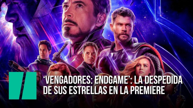 Los protagonistas de 'Vengadores: Endgame' durante la 'premiere' en Los Ángeles