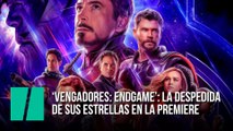 Los protagonistas de 'Vengadores: Endgame' durante la 'premiere' en Los Ángeles
